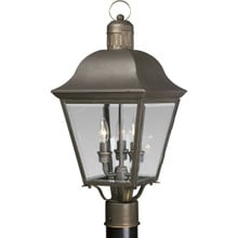 Andover Collection Three-Light Post Lantern - Wet Location Listed