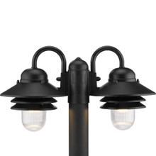 Newport Collection Non-Metallic Two-Light Post Lantern - Wet Location Listed