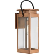 Union Square One-Light Large Antique Copper Urban Industrial Outdoor Wall Lantern - Wet Location Listed