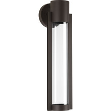 Z-1030 Collection 5" One-Light LED Antique Bronze Medium Modern Wall Lantern - Wet Location Listed