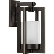 Janssen Collection Oil Rubbed Bronze One-Light Small Wall Lantern - Wet Location Listed