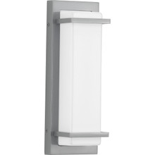 Z-1080 LED Collection Metallic Gray One-Light Small LED Outdoor Sconce - Wet Location Listed