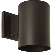 5" Bronze LED Outdoor Wall Cylinder - Wet Location Listed