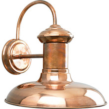 Brookside Collection 12" One-Light Vintage Large Wall Lantern - Wet Location Listed