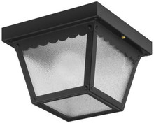One-Light 7-1/2" Flush Mount for Indoor/Outdoor use