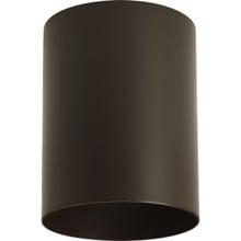 5" Bronze Outdoor Ceiling Mount Cylinder