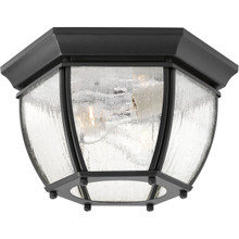 Roman Coach Collection Two-Light 11" Flush Mount - Damp Location Listed - Model P6019-31