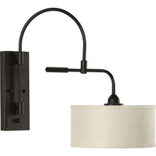 Kempsey Collection One-Light Swing Arm Wall Bracket - Damp Location Listed - Model P710045-020
