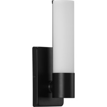 Blanco LED Collection Black One-Light LED Wall Bracket - Damp Location Listed