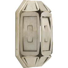 Progress Lighting Yerba Collection Silver Ridge Wall Sconce - Damp Location Listed
