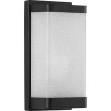 One-Light Linen Glass Wall Sconce - Damp Location Listed - Model P710072-031