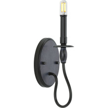 Durrell Collection One-Light Black Wall Bracket