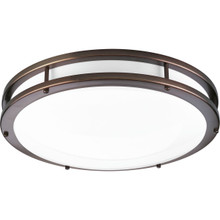 One-Light 17-3/4" LED Flush Mount - Damp Location Listed - Model P7250-17430K9