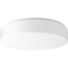 One-Light 17" LED Drum Flush Mount - Damp Location Listed