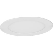 Everlume Collection 6 in. Satin White 5-CCT LED Low Profile Canless Recessed Downlight