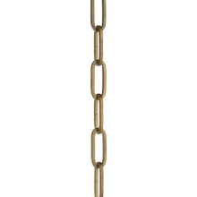 48-inch 9-gauge Gold Ombre Square Profile Accessory Chain