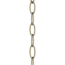 Accessory Chain - 48-inch of 9 Gauge Chain in Gilded Silver
