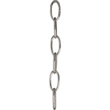 Accessory Chain - 10' of 6 Gauge Chain in Polished Nickel