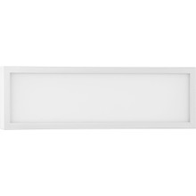 Everlume LED 16-inch Satin White Modern Style Bath Vanity Wall or Ceiling Light with Selectable 3000K/4000K Light Color - Damp Location Listed