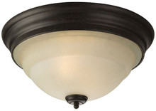 Torino Collection Two-Light 14-5/8" Close-to-Ceiling