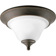 Trinity Collection One-Light 12-1/2" Close-to-Ceiling - Damp Location Listed