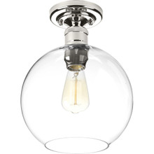 Hansford Collection One-light 10" Flush Mount - Damp Location Listed