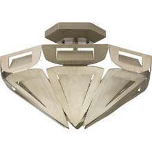 Progress Lighting Yerba Collection Silver Ridge Semi-Flush - Dry Location Listed