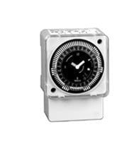 Electromechanical Timer Module 24-Hour, Surface/DIN Rail Mount, w/Battery Backup, 240V