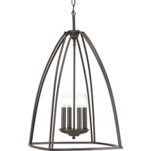 Tally Collection Four-Light Foyer Pendant - Dry Location Listed