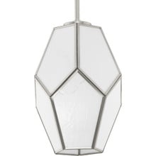 Latham Collection One-Light Brushed Nickel Contemporary Pendant - Dry Location Listed - Model P500435-009