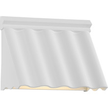 Progress Lighting Wakecrest LED Shelter White Outdoor Wall Lantern with DURASHIELD - Wet Location Listed - Model P560299-192-27