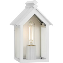 Progress Lighting Dunemere Shelter White Outdoor Wall Lantern with DURASHIELD - Wet Location Listed - Model P560302-192