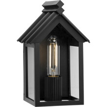 Progress Lighting Dunemere Matte Black Outdoor Wall Lantern with DURASHIELD - Wet Location Listed - Model P560302-31M