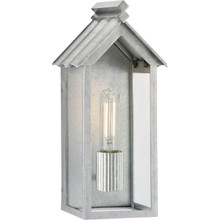 Progress Lighting Dunemere Galvanized Finish Outdoor Wall Lantern with DURASHIELD - Wet Location Listed - Model P560303-141