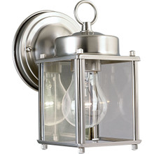 Flat Glass Lantern One-Light Wall Lantern - Wet Location Listed - Model P5607-09