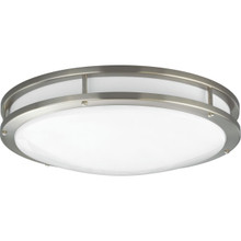 One-Light 17-3/4" LED Flush Mount - Damp Location Listed - Model P7250-0930K9