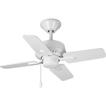 Drift Collection 32" Four-Blade Ceiling Fan - Dry Location Listed - Model P250008-030
