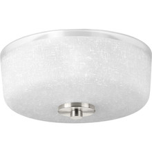Alexa Collection Two-Light 12-1/4" Flush Mount - Damp Location Listed - P3620-09