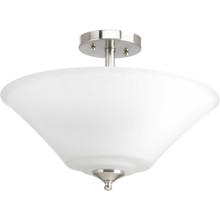 Joy Collection Three-Light 16-5/8" Semi-Flush Convertible - Dry Location Listed - P3864-09