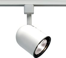 Par30 - White Track Head Only - Short Bullet Cylinder Shape