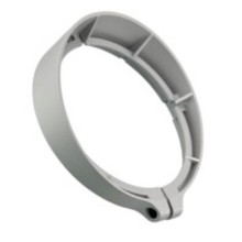 Color Kinetics Burst Compact Powercore Trim Ring, Gray, 4.5in Diameter