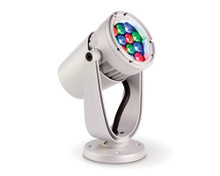 Color Kinetics ColorBurst Compact Powercore, 100-240V, RGB LED, 8Deg., Gray, Stem Mount, UL/CE - Special Order