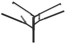 LED Tree Of Light - 6 Light Configuration - 150 Watt 18750 Lumens - 120-277V - Color Temperature Selectable 30K/40K/50K - Black Finish