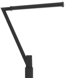 LED Tree Of Light - Single Arm 1 Light Configuration - 25 Watt 3125 Lumens - 120-277V - Color Temperature Selectable 30K/40K/50K - Black Finish