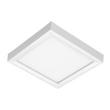 Juno SlimForm Surface Mount Downlights - Square, 7IN, 1000 Nominal LM, Switchable CCT – 2700K, 3000K, 3500K, 4000K, and 5000K, 90+ CRI, Multi-Volt, 0-10V Dimming Driver, White