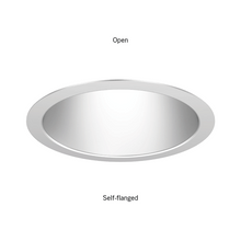 Evo 6In Round Open Downlight, White Reflector, Trim