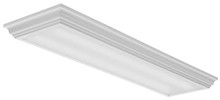 Led Linear Saturn,  Cambridge,  Vanderlyn, 80 Cri,  4000K, Cambridge, White Finish