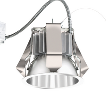 Ldnrv 7In Round Retrofit Housing, 4000K,  4,000 Lumens, Multi-Volt, 0-10V Driver Dims To 10%, Housing