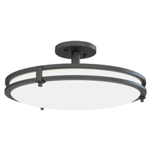 Decorative Indoor Flush- Semi-Flush, Round, 16 Inches, Round, Switchable Cct 2700K,  3000K,  3500K,  4000K,  And 5000K, 90+ Cri, 120V, Matte Black,