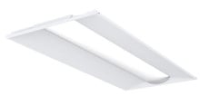 Recessed Center Element Led Lay In Standard Performance, 2Ft X 4Ft, Nominal 4000 Lm, 80+ Cri, 4000K, Curved Opal Lens, Constant Current,  Dimming To 10%, 0-10V, Mvolt,  120V-277V